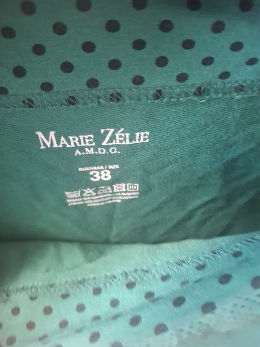 Zielona bluzka w kropki s Marie Zelie
