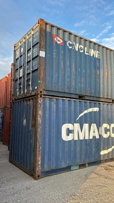 Kontener magazynowy 20DV/DC (6 m) używany - Transport Cała Polska