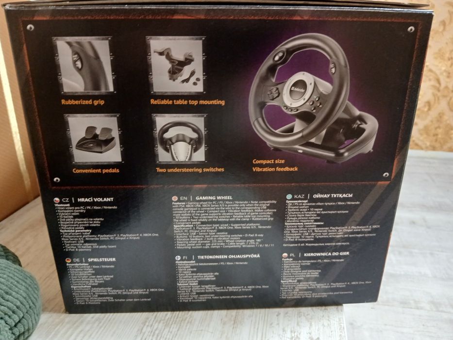 Продам ігровий руль стан чудовий