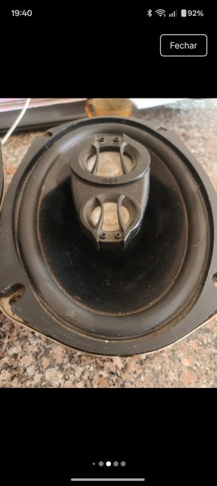 Colunas oval para carro