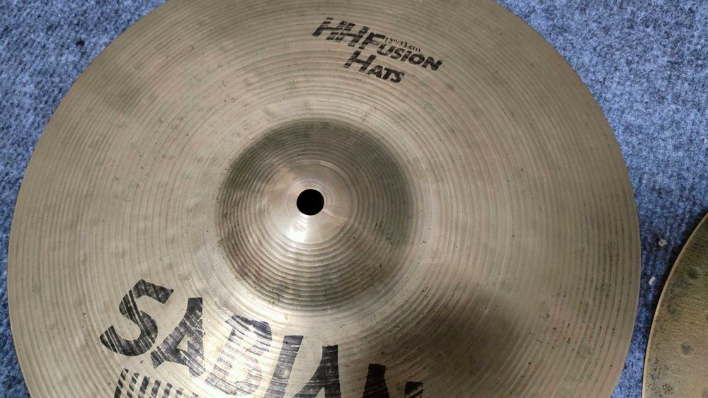 Sabian - Hand Hammered Fusion Hi Hat 13'' - 830g , 1430g
