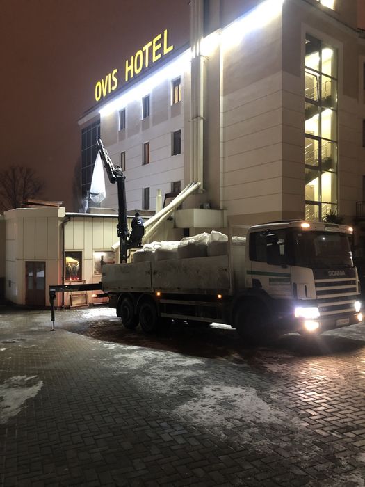 Услуги манипулятора на базе 5-15тонников