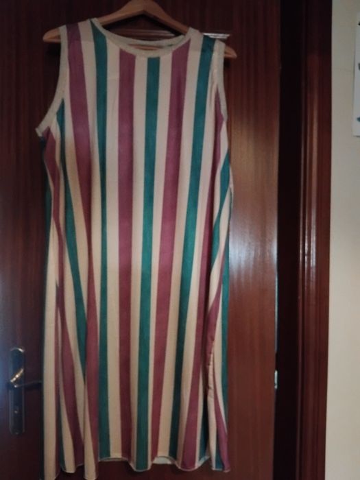 Vestido de malha fria