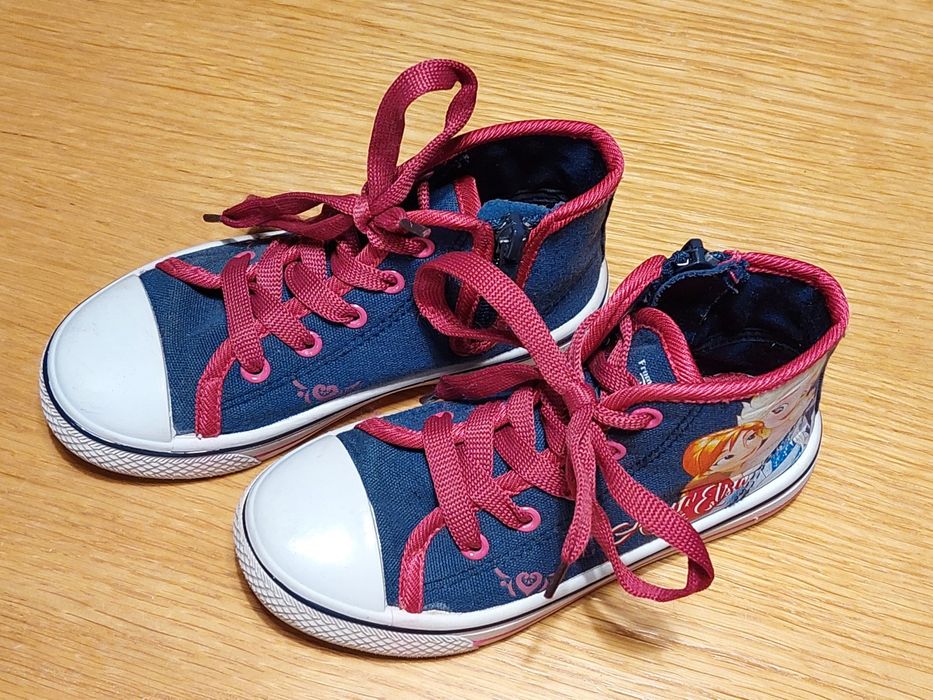 Trampki wysokie Disney Frozen Elza buty dziecięce 28