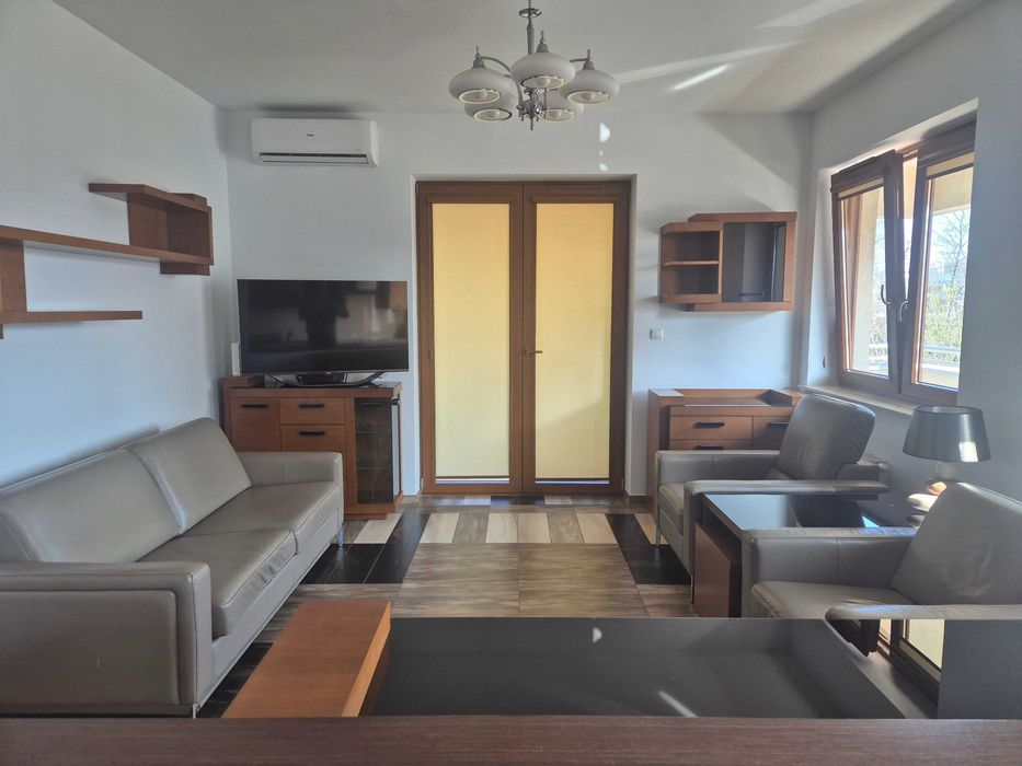 Komplet fornirowanych mebli do salonu + kanapa z fotelami KLER