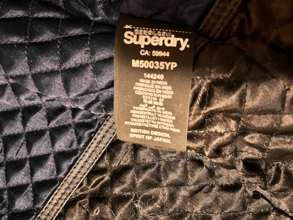 Оригінальна легендарна шкіряна куртка від Superdry