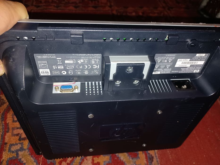 Monitor Hp  Cinza  L1506