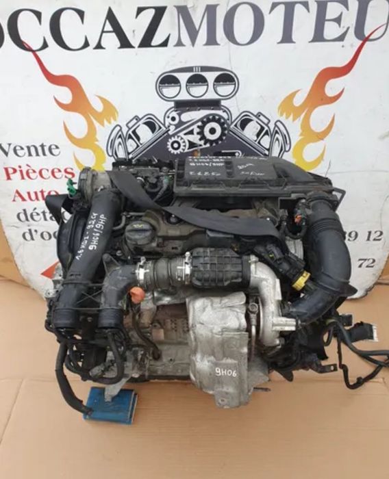 Motor 9hp Citroën Berlingo / Peugeot Partner 1.6 HDi 9H06 (92 cv / 92 ch)