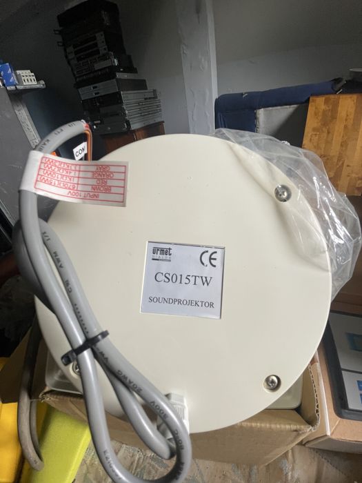 Projektor dźwięku, 15 W, 100 ν rcs