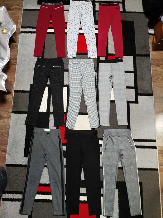 Фірмові лосіни,брючки,штани для дівчинки 8-9 р-H&M,ZARA