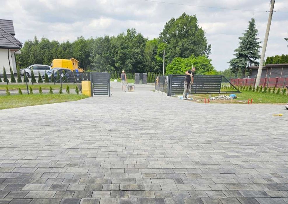 Brukarstwo ukladanie kostki ogrodzenia