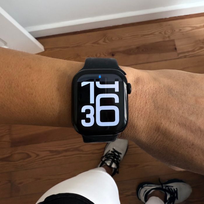 Apple Watch 42mm aluminio preto