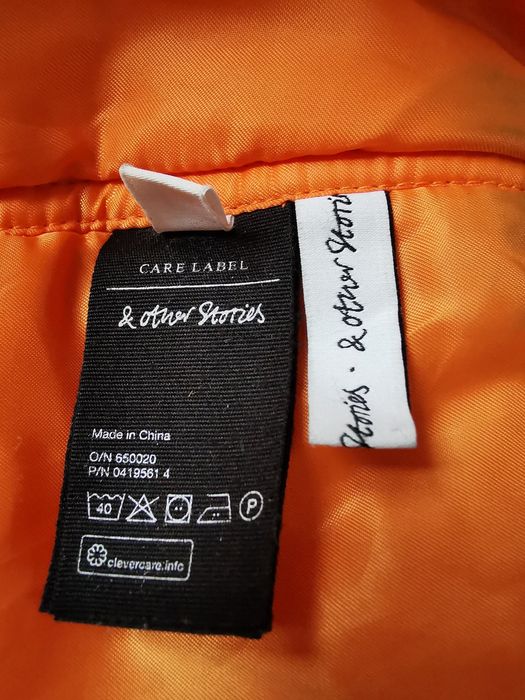 & Other Stories Fleyers MA-1 Bomber Jacket Oversize