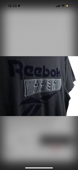 Футболка reebok x nanamica japan