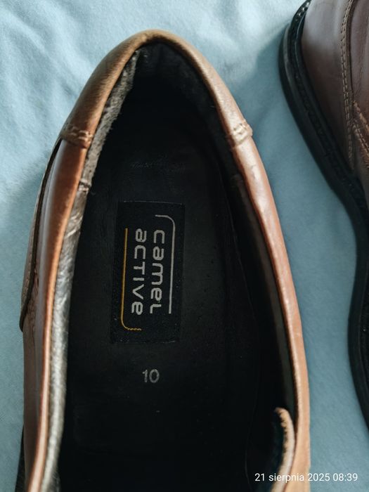 Buty męskie rozmiar 44 Camel Active skóra skórzane
