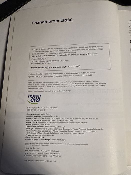 Podręcznik Poznać przeszłość 2 Zakres podstawowy