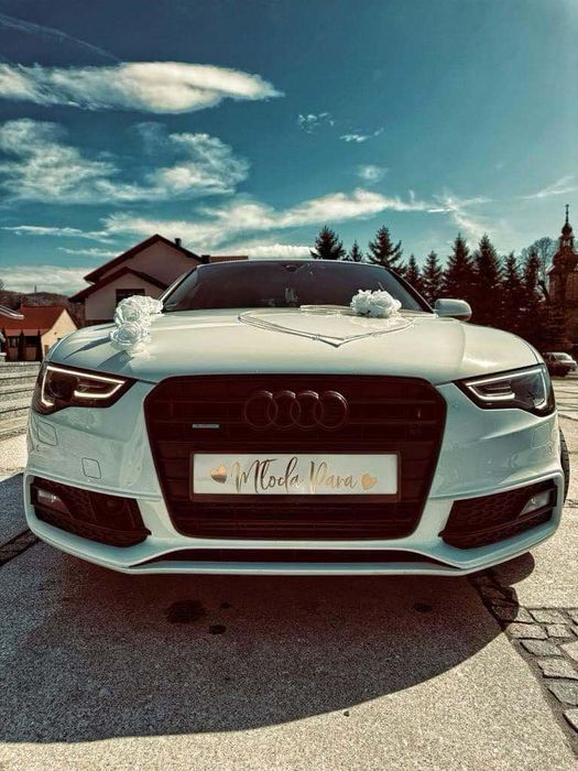 Wynajem Audi A5 do ślubu