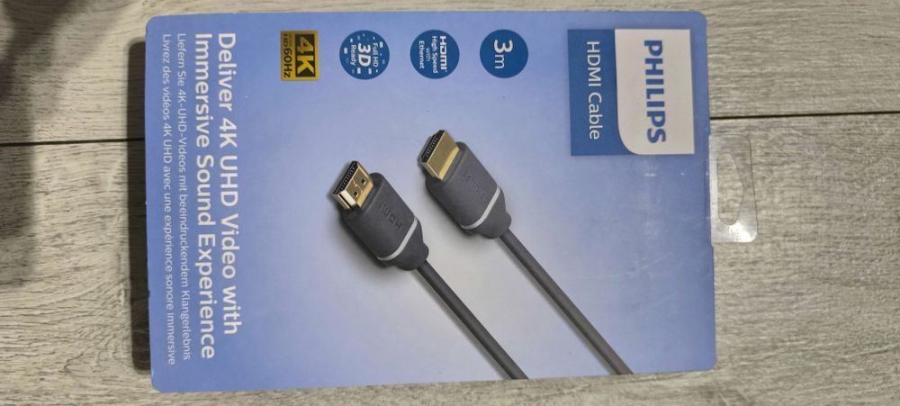 Kabel HDMI 4k Philips nowy