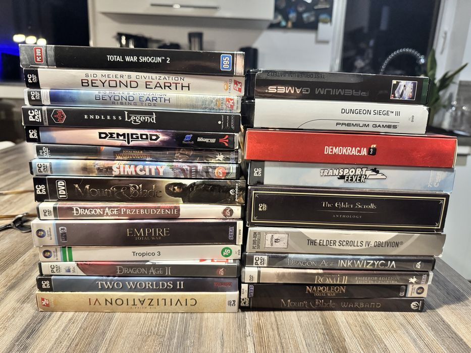 Ogłoszenie zbiorcze gry na pc wykorzystane kody