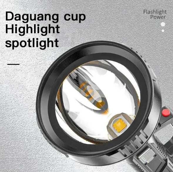 Lanterna Led Recarregavel 1300 Lumens