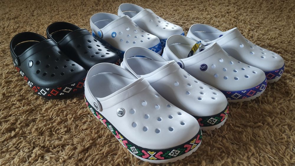 Крокси Сабо з орнаментом DAGO (36-41р)