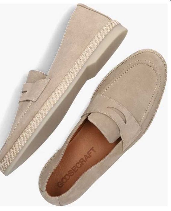 Beżowe Mokasyny GOOSECRAFT GAVIN 2