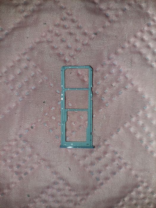 2 bandejas de cartões para Samsung A50 branco/preto