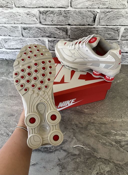 Кросівки Nike Shox Ride 2 x Supreme White | Nike Shox | Найк Шокс білі