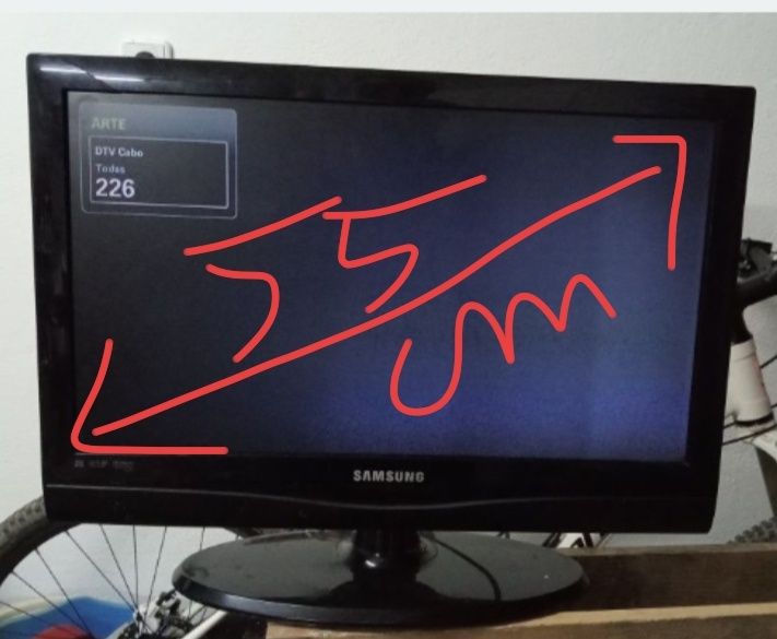 TV Samsung sem comando