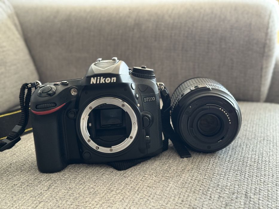 Nikon D7200 c/ 18-105 DX VR