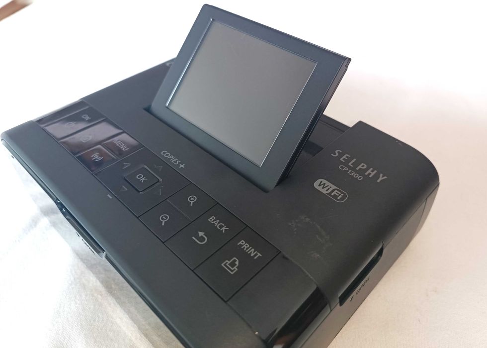 Impressora de fotografias Canon Selphy CP1300 (LER DESCRIÇÃO)
