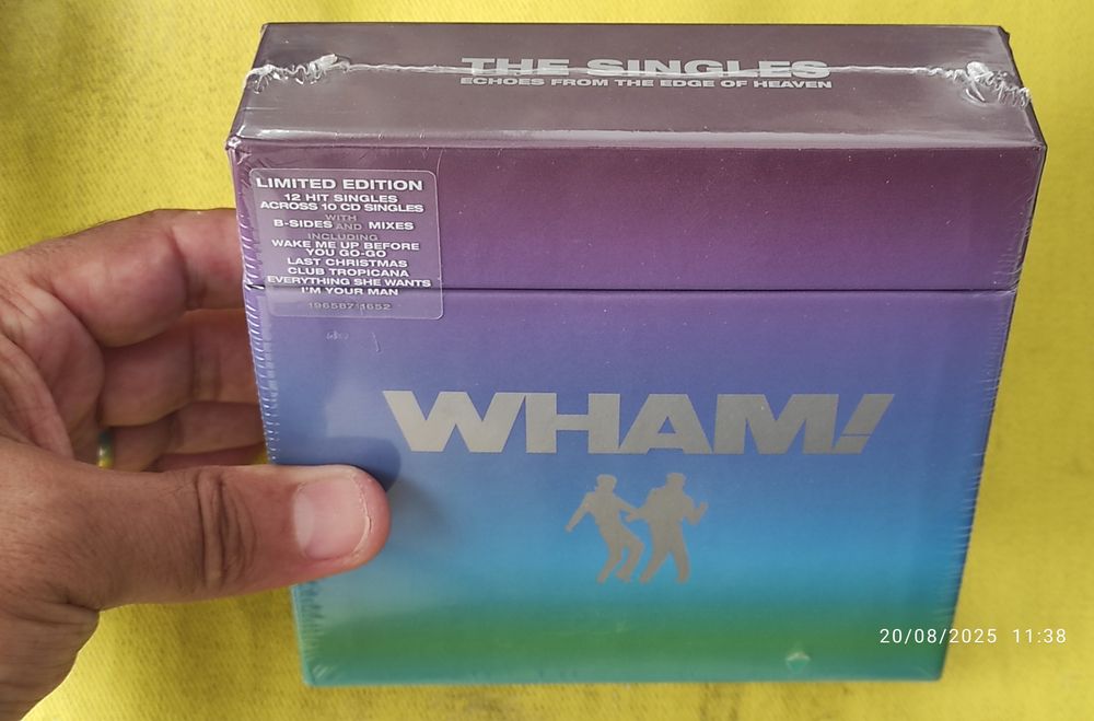 Wham - The Singles: Echoes From The Edge Of Heaven 10CD Boxset