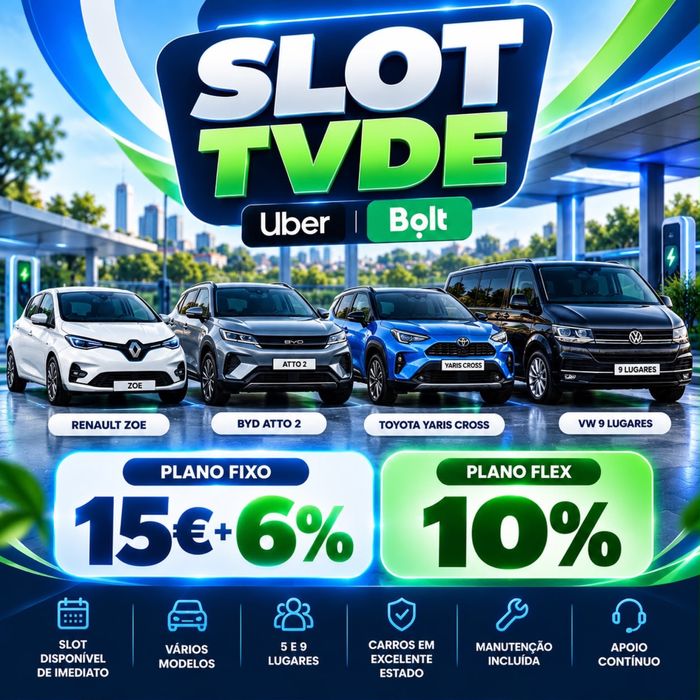 Slot Tvde uber bolt, aluger