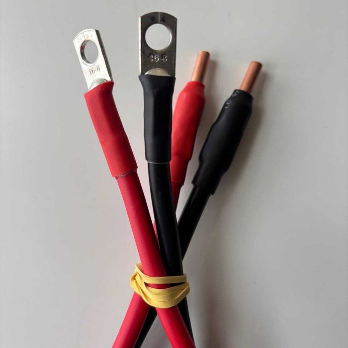 Силовий кабель підключення АКБ, 50 см, AWG5 16 мм2
