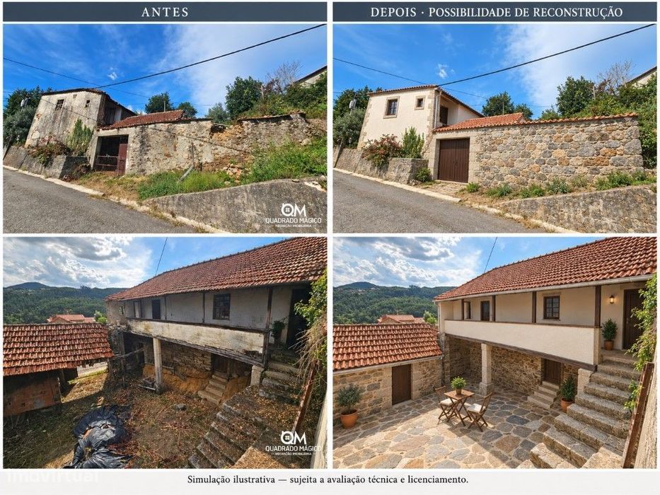 Uma casa por reinventar, 1.827 m² para sonhar, descubra este imóvel!