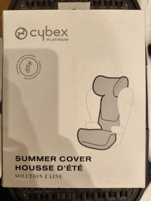 Cybex solution Z summer cover letni pokrowiec biały