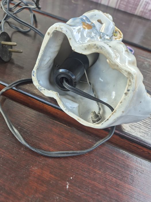 Lampa piesek PRL