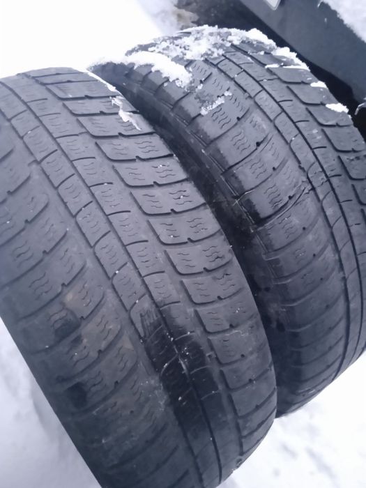 Пара зимних колёс мишелин 205/55/16 резина