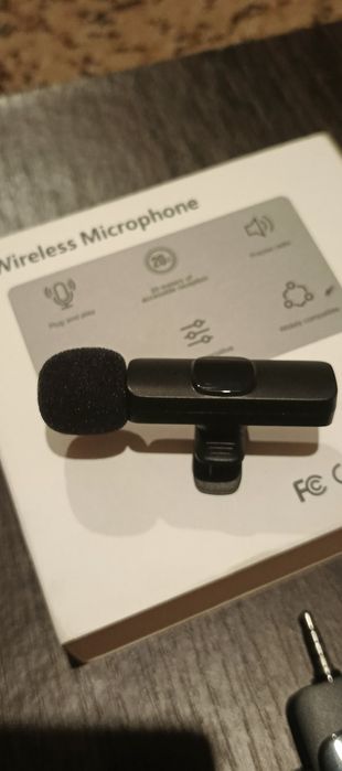 Бездротовий мікрофон (петличка) для Iphone  та Android