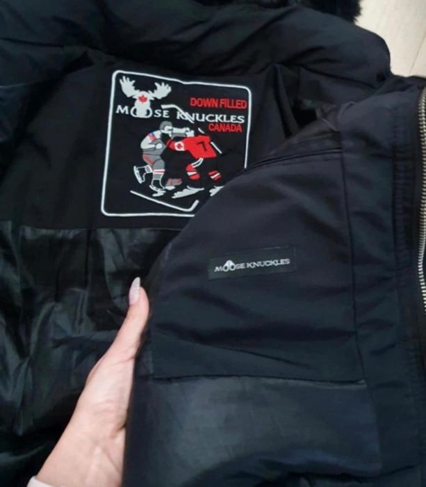 Moose Knuckles Canada Winter M ciepła puchowa