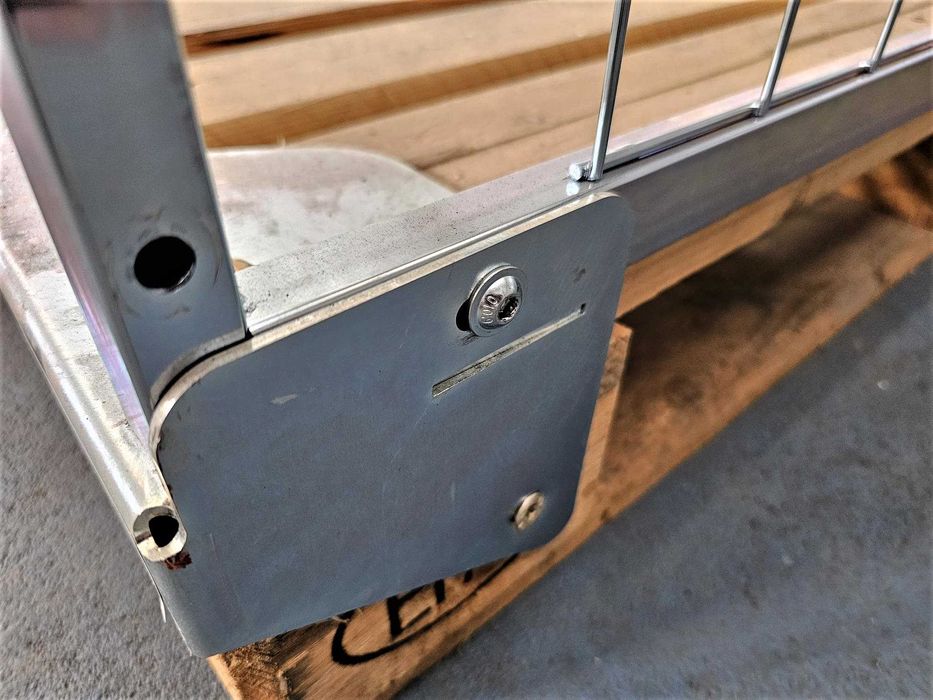 Kosz Nadstawka Paleta EURO Kontener Gitterbox Regał Magazyn Transport