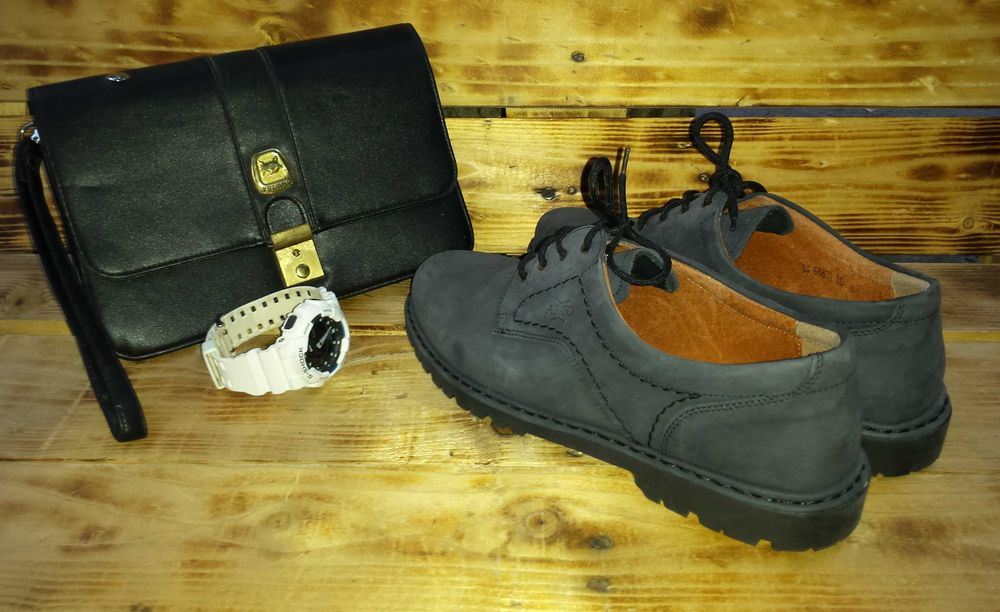 Обувь Классические мужские туфли нубук кожа 44 размер стелька 28,5 см