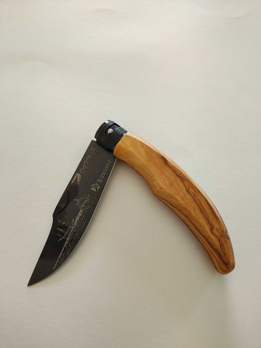 Navalha ellegance lisitana + bolsa  f. TITÂNIO Martins