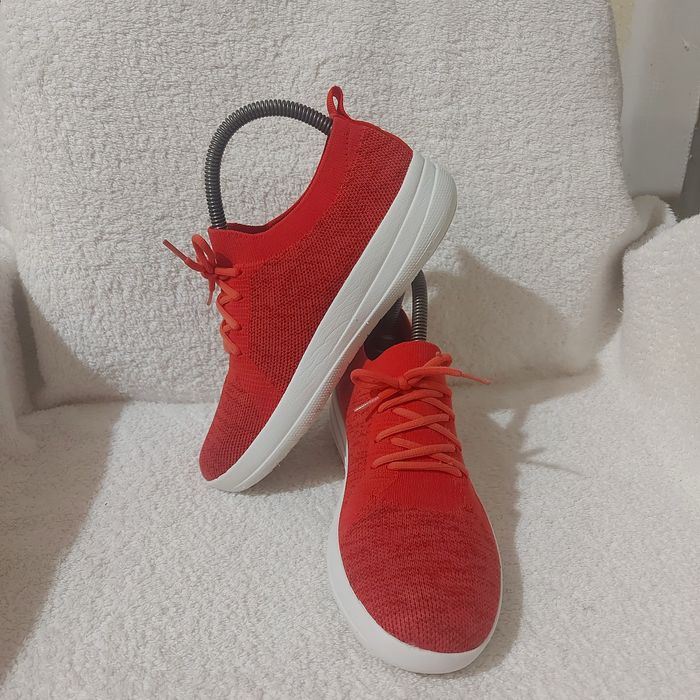 Кроссовки слипоны fitflop 37p розовые ортопедические