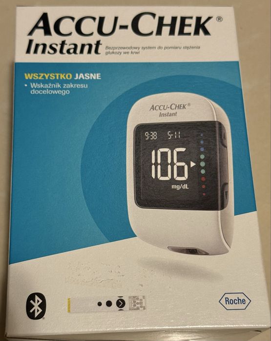 Nowy glukometr Accu-chek instant