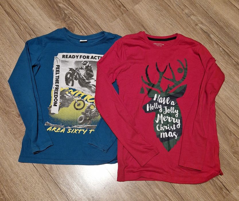 Bluzki rozm. 146/152 2szt.