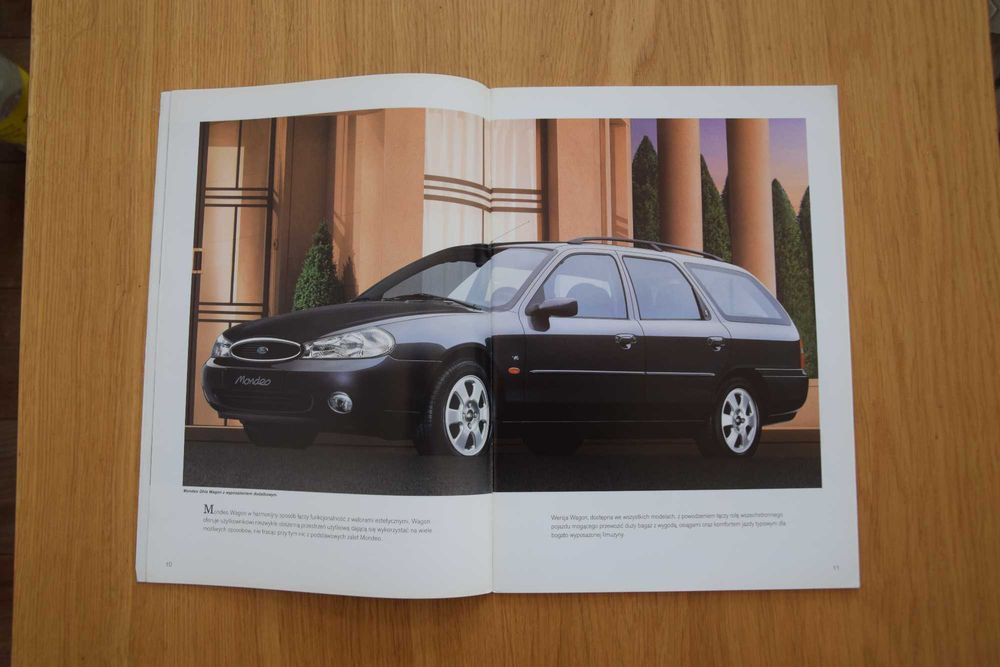 Prospekt Ford Mondeo 1998 POLSKI