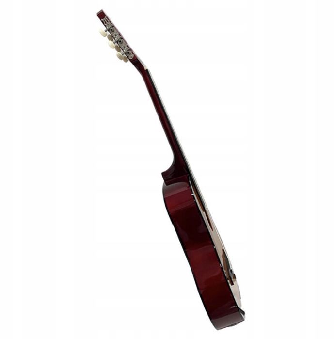 Gitara bursztynowa 4/4 klasyczna zestaw PREZENT stroik komplet