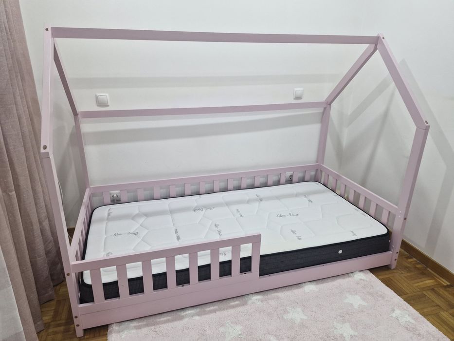 Cama montessori Rosa