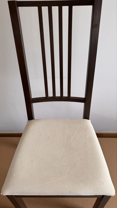 Mesa IKEA Bjursta extensível + 6 cadeiras
